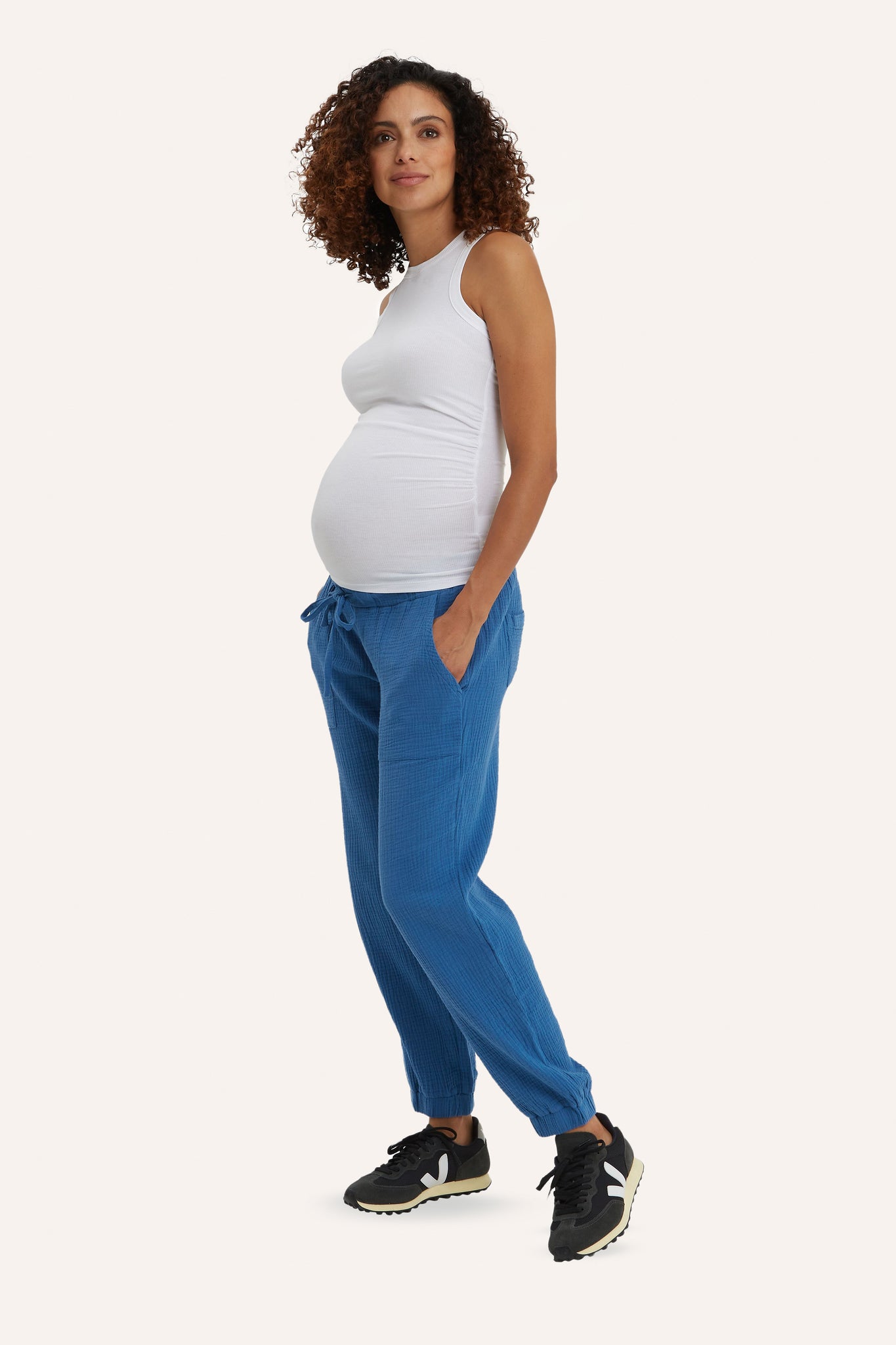Chamonix Cotton During + After Maternity Jogger Pants