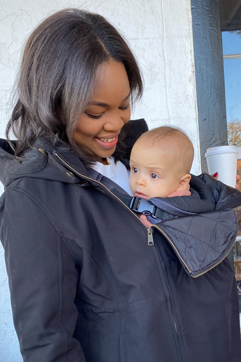 Baby top carrier coat