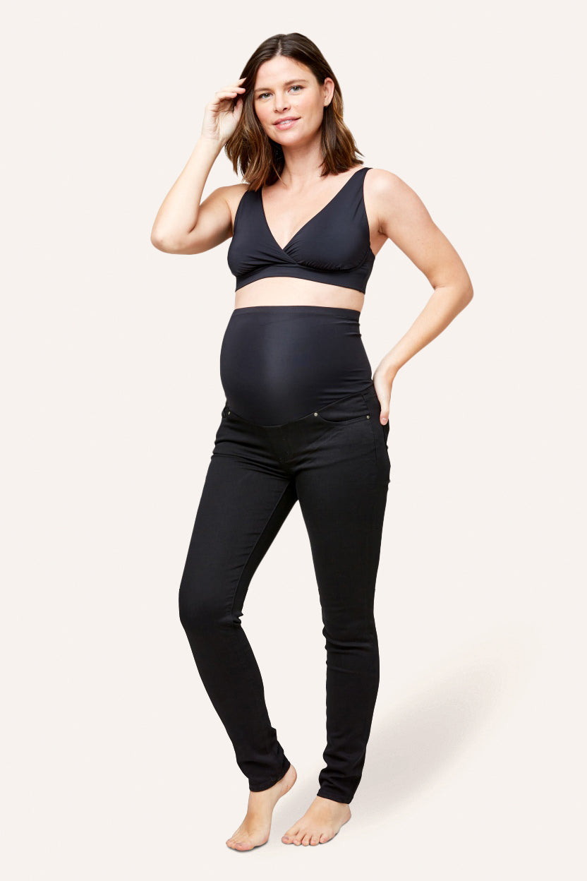 Soho Skinny Over the Belly Maternity Jean