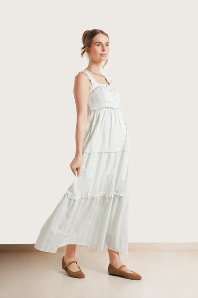 Nom Maternity Maternity Emma During + After Tank Dress - Warm Floral