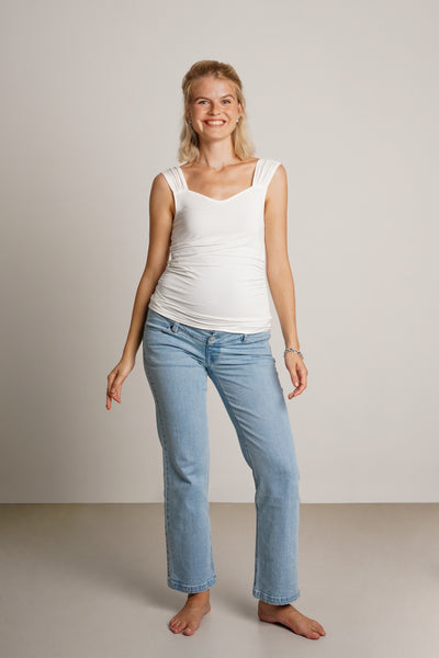 Lot De 2 Jeans De Grossesse Articles Of Society Taille 25 - Occasion Très Bon état - Noir Et Blanc