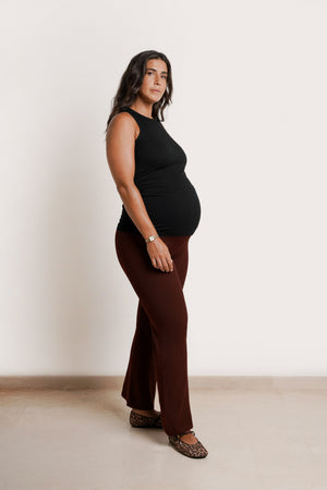 Georgina Knit Pants | Maternity Knit Pants | NOM Maternity